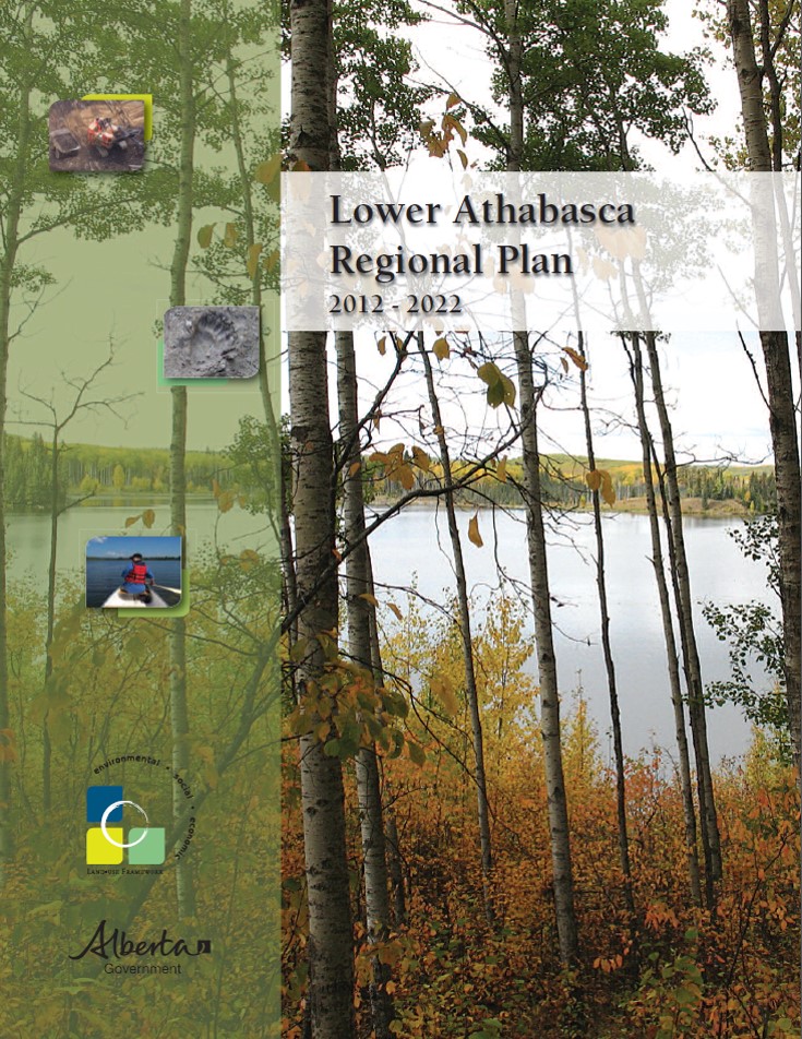 Cover of the Lower Athabasca Regional Plan report