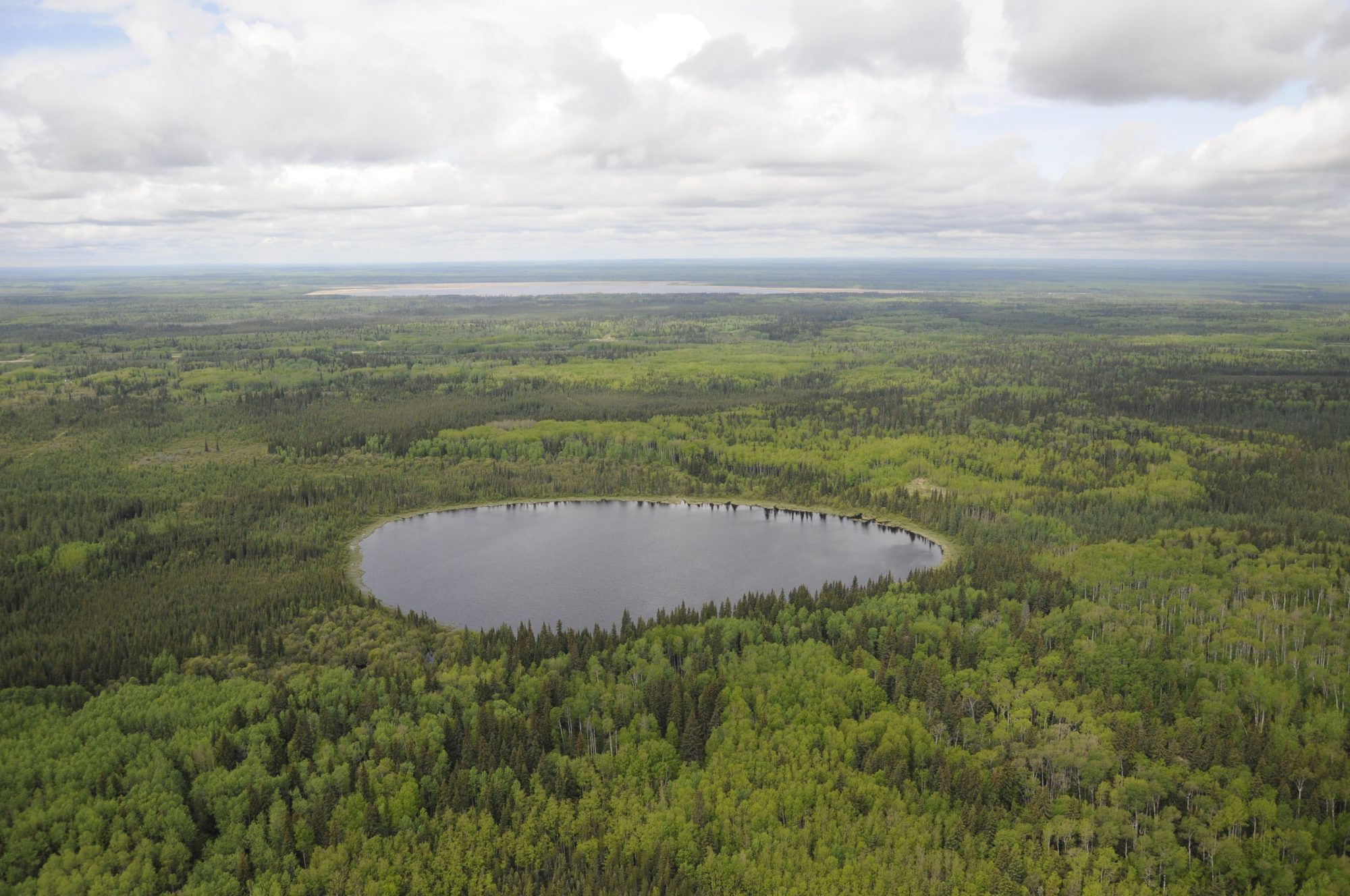 boreal forest lake