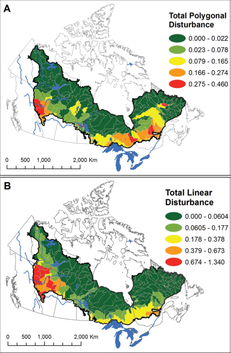 Maps of Canada's boreal forest