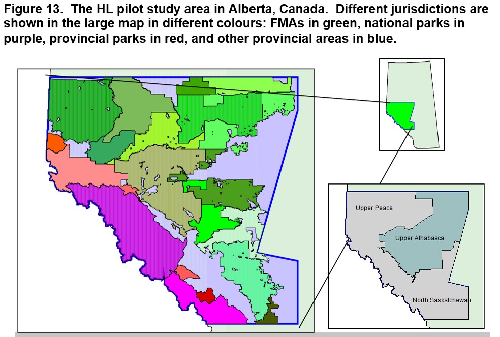 Pilot Study area map